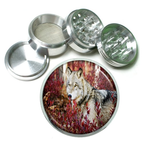 Wolf aluminum grinder 56mm - aluminum, d4