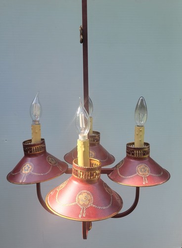 Vtg 4light french country - french,