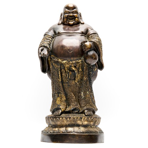 Chinese figurine bronze gilt - bronze,