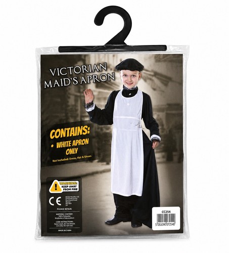 Victorian maid apron child - victorian,
