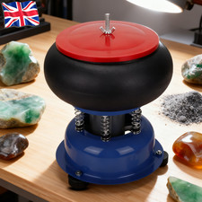 Uyoyous 195cm Vibratory Tumbler Machine Parts Cleaner & Polisher - De-Rusts UK