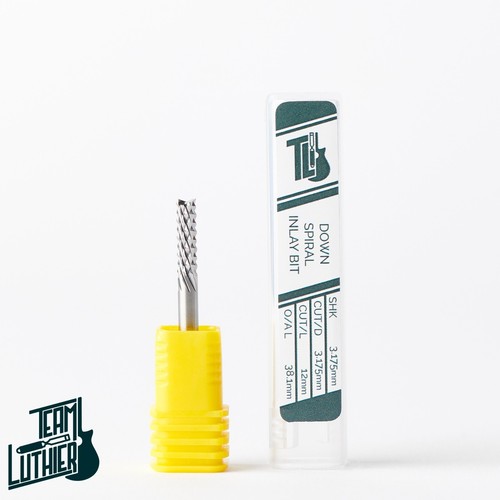 Inch down spiral inlay - 1/8,