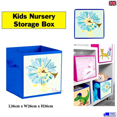 Foldable kids storage cube box - cube,