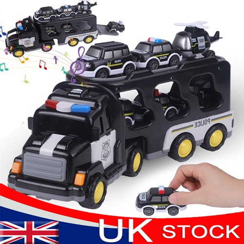 Truck kids police car - truck,