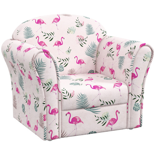 Kids flamingo sofa chair - kids,