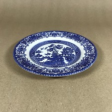 Vintage Old Willow English Ironstone Tableware Blue Willow Plate Replacement