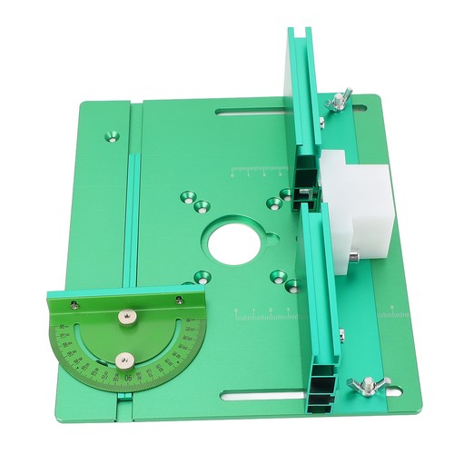 Aluminium router table insert - aluminium,