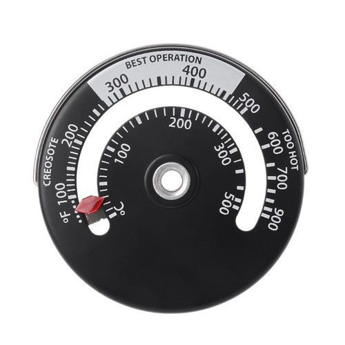 Stove flue pipe - pipe, thermometer