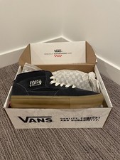 Vans "Skate Half Cab" Sneakers (Black/White) Classic Skate Shoes
