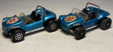 Corgi Toys GP Beach Buggy WhizzWheels Blue x2 For Restoration Not Matchbox