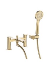Crosswater Oriole Bath Shower Mixer Tap Brush Brass - Ex Display - MINT 