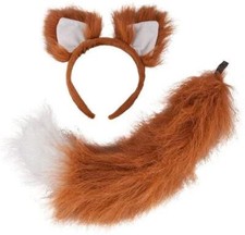 Deluxe Fox Animal Ears & Faux