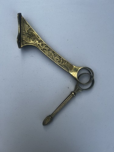 Ornate victorian style brass - ornate,