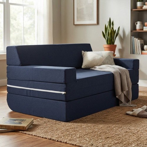 Luxurious navy fold out - luxurious, guest