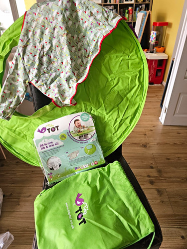 Tidy tot bib tray and - tot,