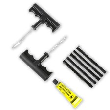 Emergency Tyre Repair Kit For Suzuki DIY Plug Tool Fix & Cement  8 Piece