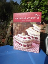 RARE Nicholas Mosse Irish Pottery  Shop Display  Red Apple pattern