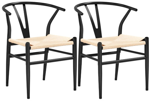 Wishbone dining chairs hans - chairs, 2
