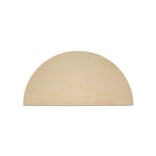 Half circle cutouts - half, pack