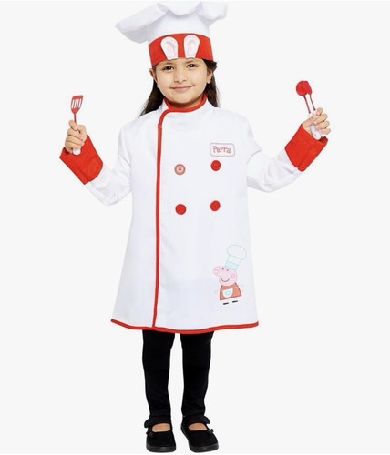 Peppa pig chef set costume - peppa,