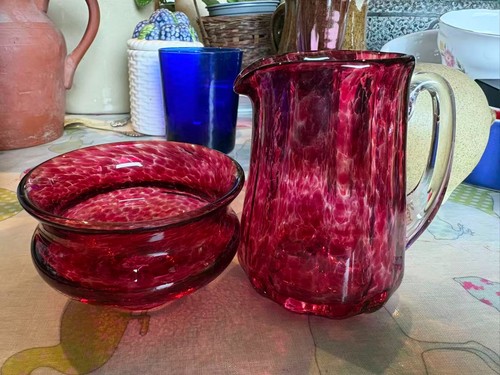 Langham glass cranberry - langham,