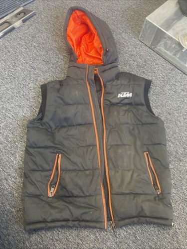 Ktm powerwear padded gilet - powerwear,