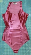 14 UK latex Rubber Leotard