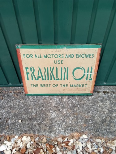 Vintage franklin oil not - vintage,
