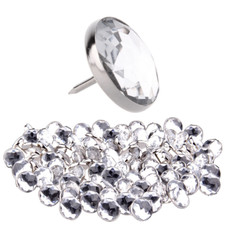 CRYSTAL DIAMOND DIAMANTE GLASS