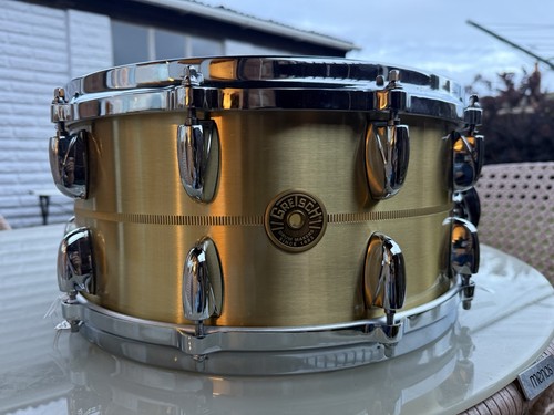 Gretsch bell brass snare - gretsch,
