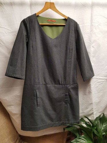 Skunkfunk teal drop - waist, wool