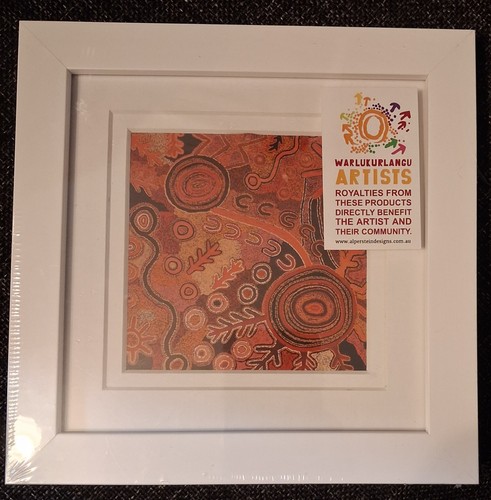Authentic aboriginal framed - aboriginal,