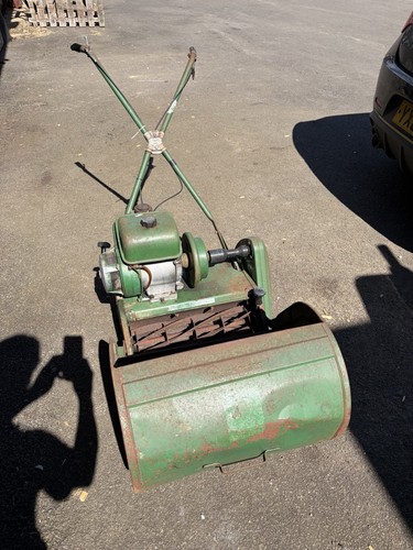 Vintage ransomes mower with - ransomes,