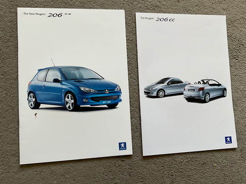 Peugeot 206 brochures sept - 206,
