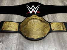 WWE Official World Heavyweight Championship Big Gold - Restone option available