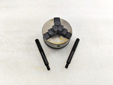 New 2" x 3 Jaw Self Centering Lathe Chuck M12x1mm Thread For Unimat Sl & Db Lath