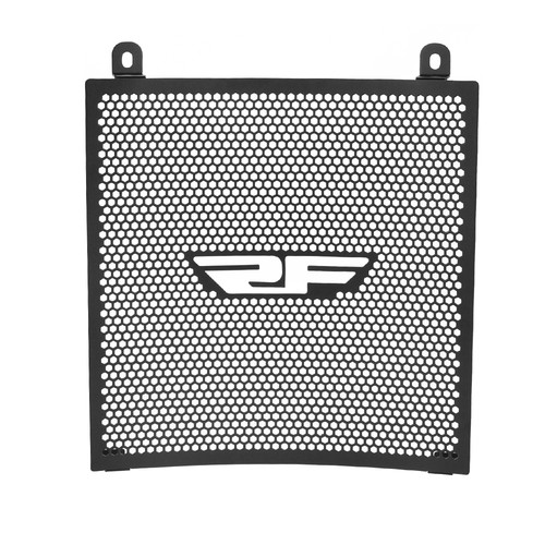Motorcycle radiator guard