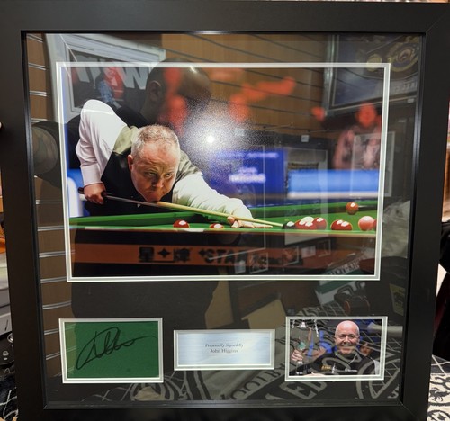 John higgins signed - higgins,