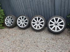Audi TT Mk1. 18 inch. Genuine. REFURBISHED. Alloy wheels. Dunlop Sportmax tyres
