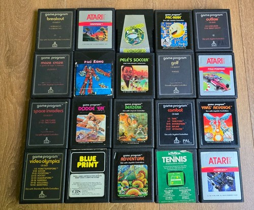 Vintage atari woody 2600 - woody, games