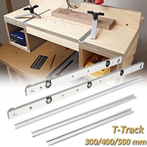 Aluminium 300 600mm track - 300/600mm, t-track