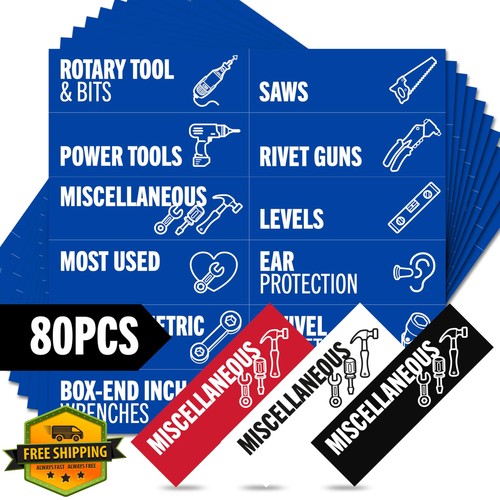 Magnetic tool labels - magnetic,