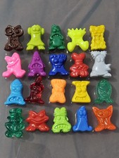 Complete 1998 Gogo's Crazy Bones Mutants Set. 20x Figures. 