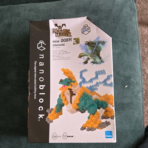 Zinogre figure nanoblock - zinogre,