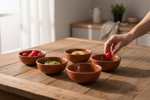 Utopia titan tableware - 6x,