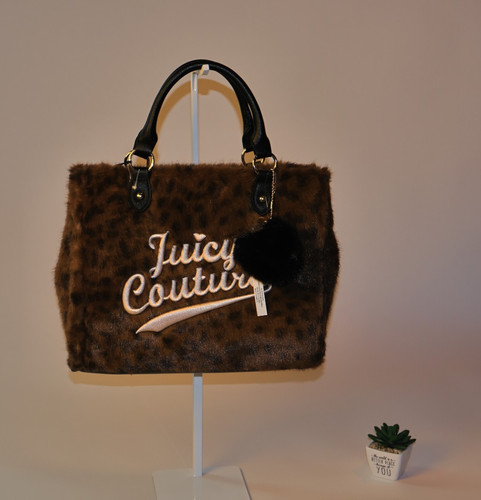 Juicy couture brown faux fur - juicy,