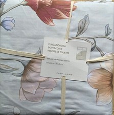 BNWT Zara Home DOUBLE SIZE DUVET COVER 100% Cotton Percale. 300 TC.200cm x 200cm