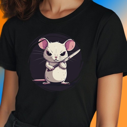 Women psycho rat motif - rat,