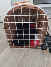 Vintage Brown Wicker Rattan