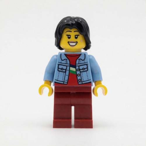 Lego town woman - lego, minifigure